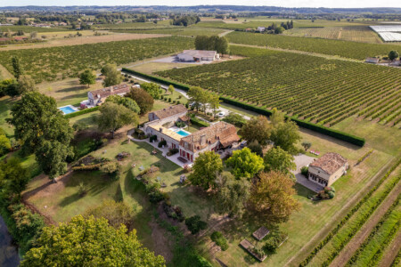 Immobilier Le Fleix 5 Immobilier Le Fleix - Vue aérienne drone