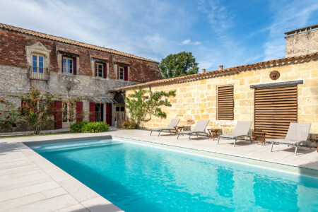 Immobilier Le Fleix 14 Immobilier Le Fleix - La piscine