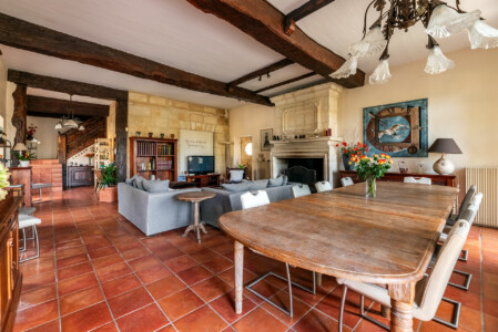 Immobilier Le Fleix 17 Immobilier Le Fleix - La pièce à vivre