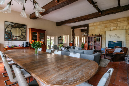 Immobilier Le Fleix 18 Immobilier Le Fleix - La pièce à vivre