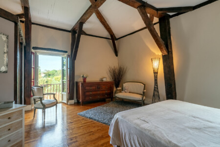 Immobilier Le Fleix 25 Immobilier Le Fleix - une des chambres du bâtiment principal