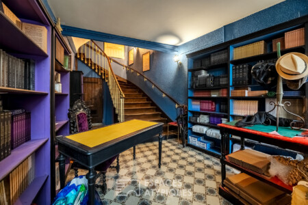 Photographe Immobilier Dordogne - Entrée dans la maison de ville