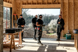 Reportage sur un chantier de construction
