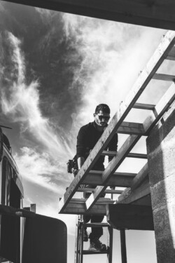 Reportage sur un chantier de construction
