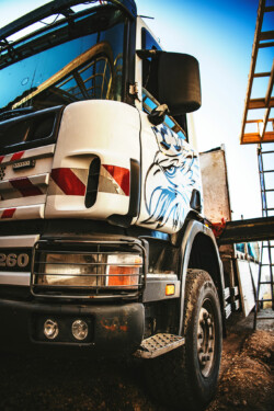Reportage sur un chantier de construction