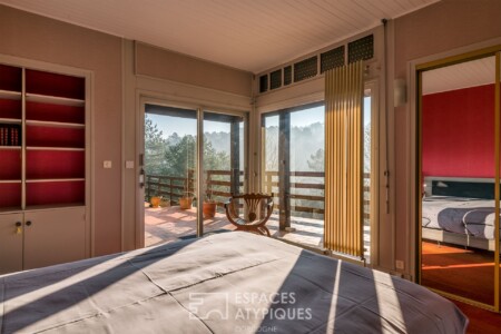 Reportage immobilier Boulazac - chambre avec vue