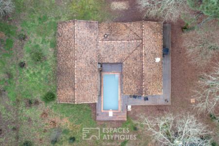 Jean-Luc Renouil - photographe immobilier Dordogne - Maison ossature bois Saint Laurent des Hommes
