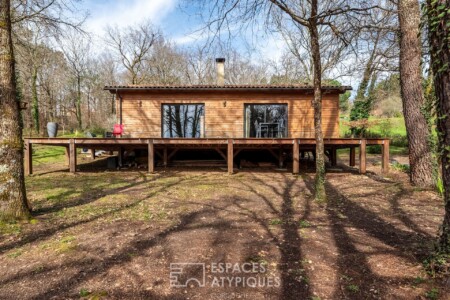 Jean-Luc Renouil - photographe immobilier Dordogne - Maison ossature bois Saint Laurent des Hommes