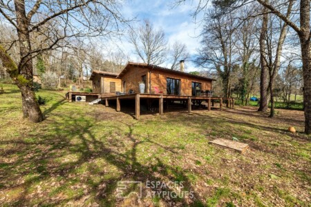 Jean-Luc Renouil - photographe immobilier Dordogne - Maison ossature bois Saint Laurent des Hommes