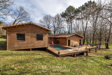 Jean-Luc Renouil - photographe immobilier Dordogne - Maison ossature bois Saint Laurent des Hommes