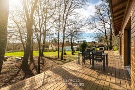 Jean-Luc Renouil - photographe immobilier Dordogne - Maison ossature bois Saint Laurent des Hommes