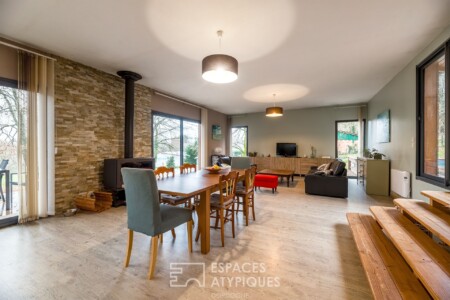 Jean-Luc Renouil - photographe immobilier Dordogne - Maison ossature bois Saint Laurent des Hommes