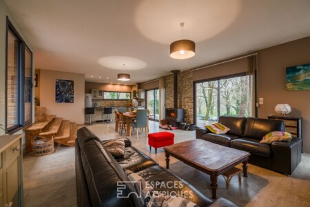 Jean-Luc Renouil - photographe immobilier Dordogne - Maison ossature bois Saint Laurent des Hommes