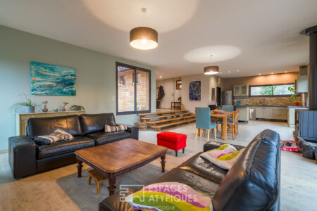 Jean-Luc Renouil - photographe immobilier Dordogne - Maison ossature bois Saint Laurent des Hommes