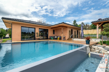 Jean-Luc Renouil - Photographe immobilier et pilote de drone - Immobilier Boulazac - Piscine et terrasse