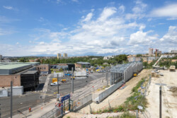 Jean-Luc Renouil - Photographe et pilote de drone - Chantier de la TAM Montpellier pour la société Giraud Serin