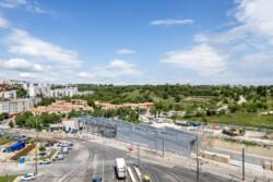 Jean-Luc Renouil - Photographe et pilote de drone - Chantier de la TAM Montpellier pour la société Giraud Serin