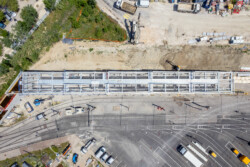 Jean-Luc Renouil - Photographe et pilote de drone - Chantier de la TAM Montpellier pour la société Giraud Serin