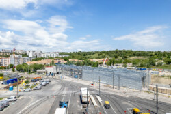 Jean-Luc Renouil - Photographe et pilote de drone - Chantier de la TAM Montpellier pour la société Giraud Serin