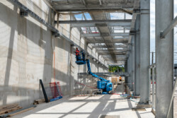 Jean-Luc Renouil - Photographe et pilote de drone - Chantier de la TAM Montpellier pour la société Giraud Serin