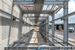 Jean-Luc Renouil - Photographe et pilote de drone - Chantier de la TAM Montpellier pour la société Giraud Serin