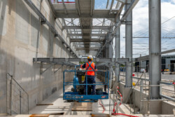 Jean-Luc Renouil - Photographe et pilote de drone - Chantier de la TAM Montpellier pour la société Giraud Serin
