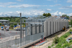 Jean-Luc Renouil - Photographe et pilote de drone - Chantier de la TAM Montpellier pour la société Giraud Serin