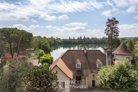 Propriété de rêve sur le secteur de Saint Émilion photographiée par Jean-Luc Renouil, photographe et pilote de drone professionnel.