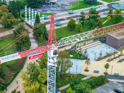 Photographies drone chantier Nanterre par Jean-Luc Renouil photographe et pilote de drone.