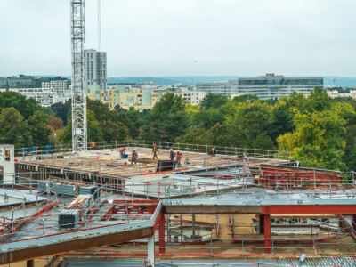 Photographies drone chantier Nanterre par Jean-Luc Renouil photographe et pilote de drone.