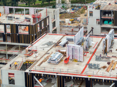 Photographies drone chantier Nanterre par Jean-Luc Renouil photographe et pilote de drone.