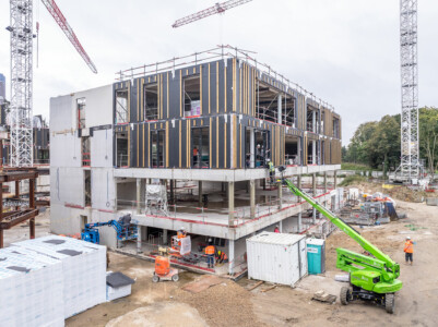 Photographies drone chantier Nanterre par Jean-Luc Renouil photographe et pilote de drone.