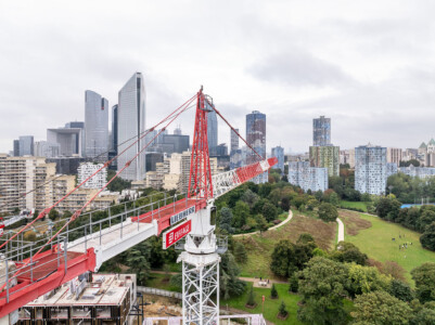 Photographies drone chantier Nanterre par Jean-Luc Renouil photographe et pilote de drone.