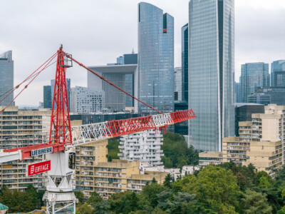 Photographies drone chantier Nanterre par Jean-Luc Renouil photographe et pilote de drone.