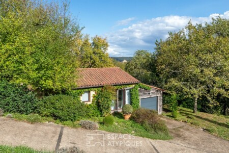Superbe maison en pierre photographiée par Jean-Luc Renouil, photographe et pilote de drone.