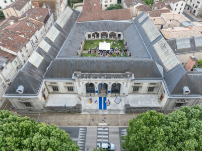 Assemblée générale de la FFB Dordogne au musée d'art et archéologie de Périgueux photographiée par Jean-Luc Renouil photographe et pilote de drone.