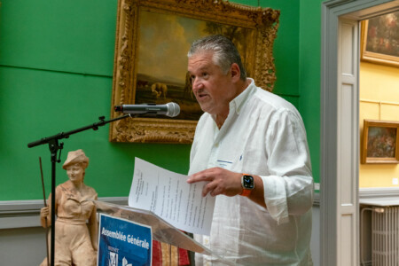 Assemblée générale de la FFB Dordogne au musée d'art et archéologie de Périgueux photographiée par Jean-Luc Renouil photographe et pilote de drone.
