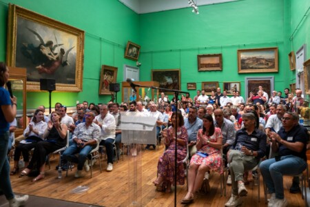 Assemblée générale de la FFB Dordogne au musée d'art et archéologie de Périgueux photographiée par Jean-Luc Renouil photographe et pilote de drone.