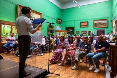 Assemblée générale de la FFB Dordogne au musée d'art et archéologie de Périgueux photographiée par Jean-Luc Renouil photographe et pilote de drone.