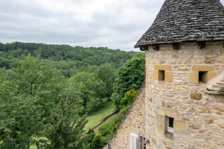 Château La Carrière à Saint-Cyprien photographié par Jean-Luc Renouil photographe et pilote de drone en Dordogne