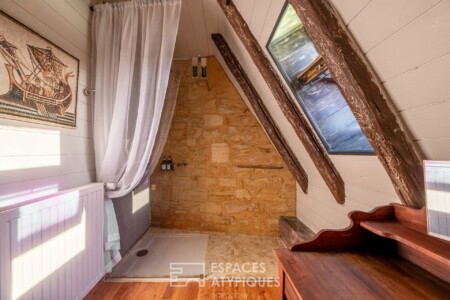 Immeuble de Sarlat la Canéda photographié par Jean-Luc Renouil, photographe immobilier et pilote de drone en Dordogne