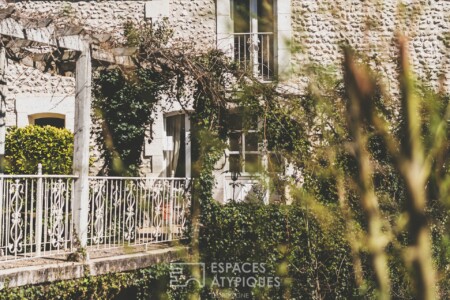 Moulin de Larcy photographié par Jean-Luc Renouil, photographe et pilote de drone en Dordogne.