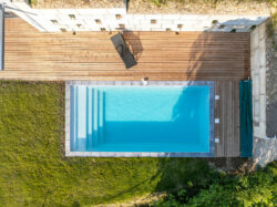 Villa moderne à Saint-Astier photographiée par Jean-Luc Renouil photographe immobilier et pilote de drone en Dordogne