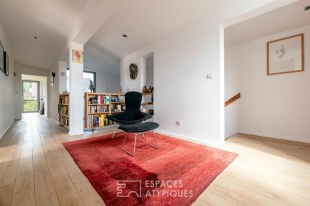 Villa en bois sur Grand Brassac photographiée par Jean-Luc Renouil, photographe immobilier et pilote de drone en Dordogne.