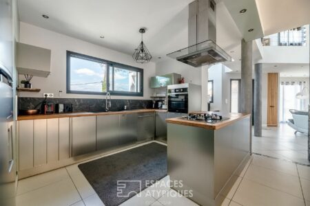 Villa photographiée par Jean-Luc Renouil, photographe immobilier et pilote de drone en Dordogne