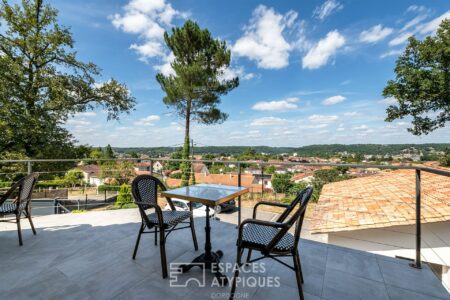 Villa photographiée par Jean-Luc Renouil, photographe immobilier et pilote de drone en Dordogne