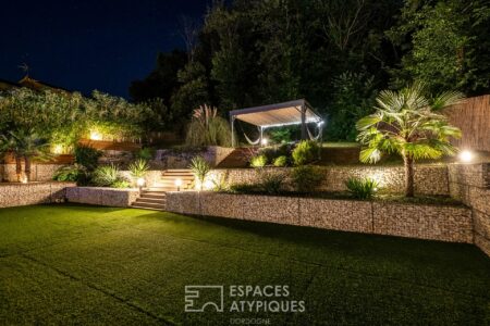 Villa photographiée par Jean-Luc Renouil, photographe immobilier et pilote de drone en Dordogne