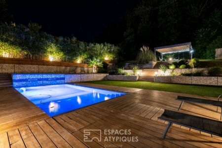 Villa photographiée par Jean-Luc Renouil, photographe immobilier et pilote de drone en Dordogne