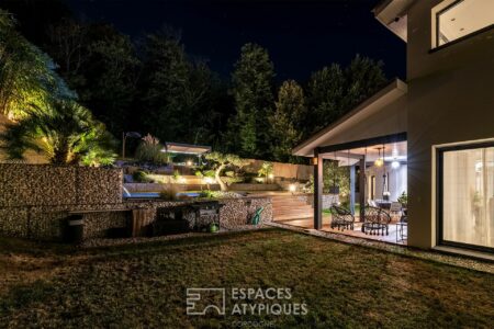 Villa photographiée par Jean-Luc Renouil, photographe immobilier et pilote de drone en Dordogne