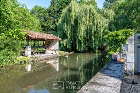 Moulin de Nanteuil photographié par Jean-Luc Renouil, photographe immobilier et pilote de drone en Dordogne